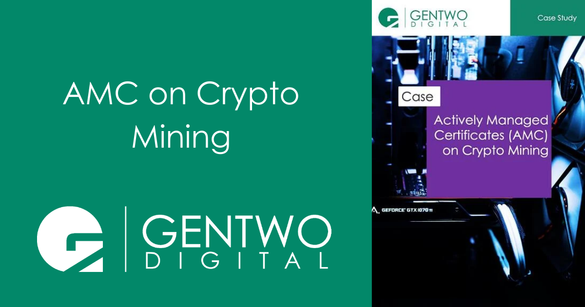 Gentwo Digital Case Study - AMC on Crypto Mining